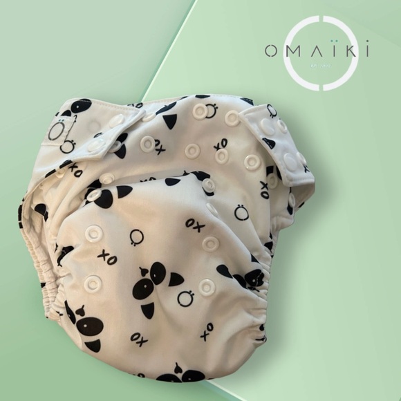 🇨🇦👍*GUC* OMAIKI | 10 lbs | Cloth Diaper- Panda - Inserts included ‼️read - Picture 1 of 10